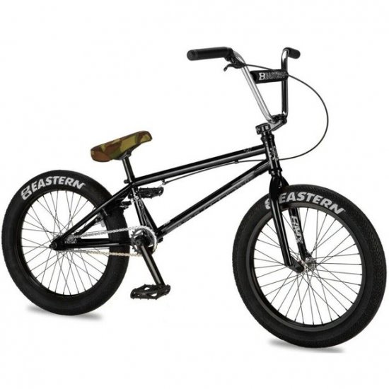 Eastern 20\" BMX Traildigger Bicycle Freestyle Bike 3 Piece Crank Black