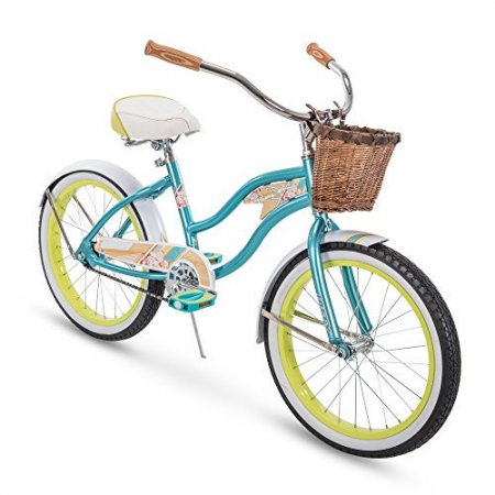 Huffy Panama Jack Beach Cruiser Bike , Pool Blue, 20 In.