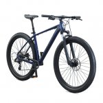 Schwinn Axum DP Mountain Bike with mechanical seat post, Large 19 inch mens style frame, blue